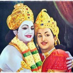 ANR with NTR Rare Portrait